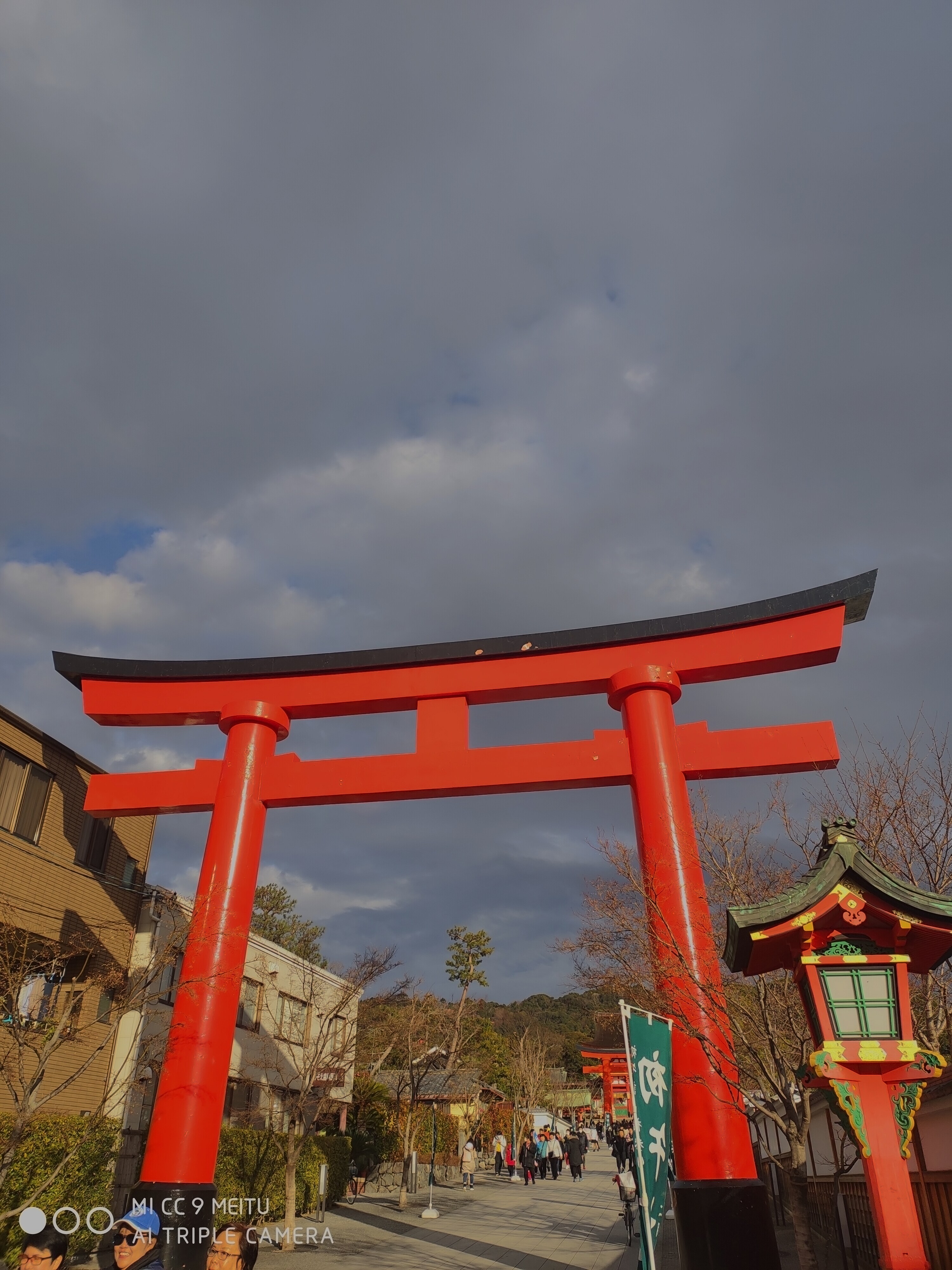 回望大鸟居