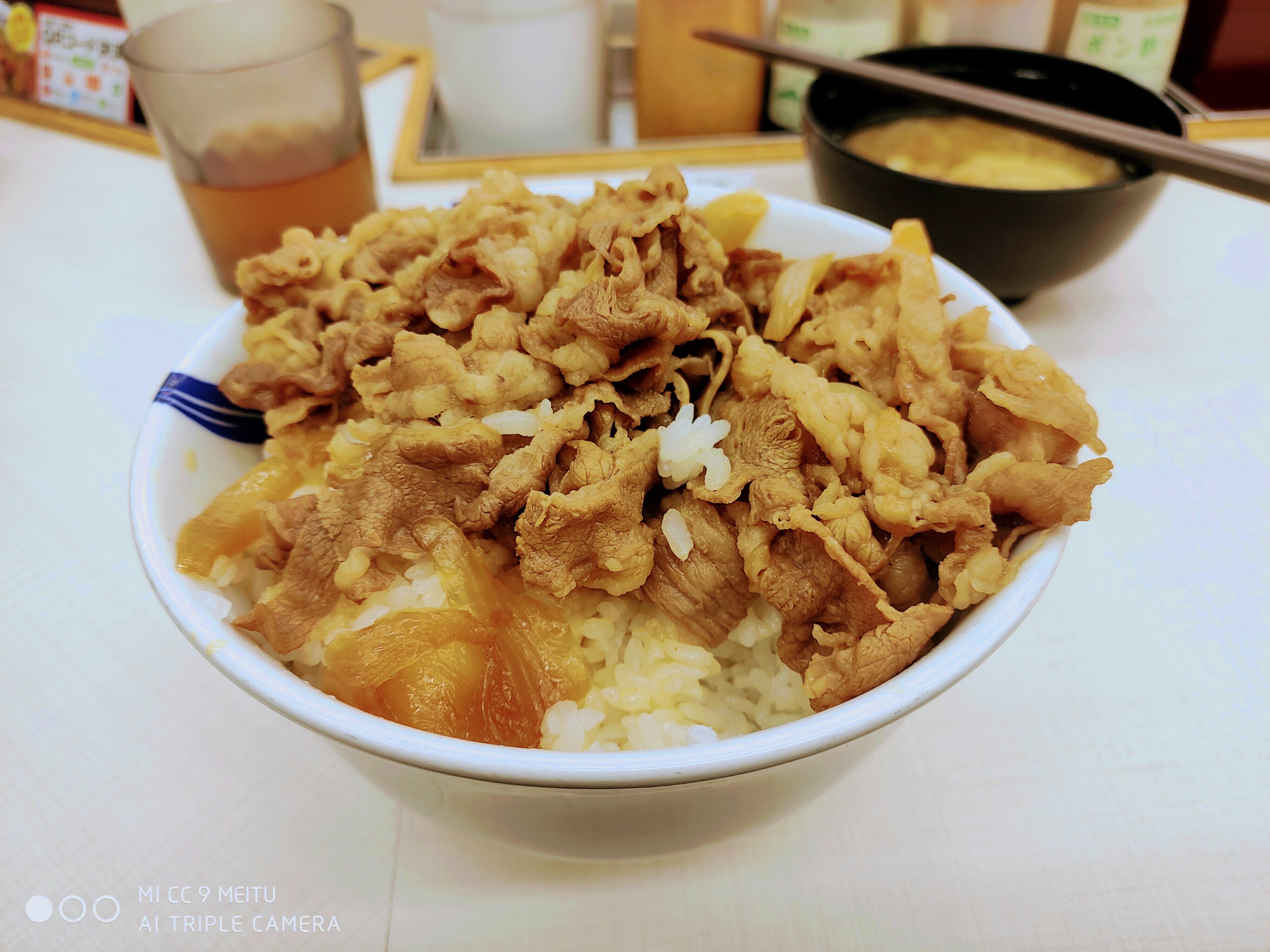 一碗松屋牛丼